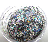 Chunky Glitter Pure Holo Silver (Pure Holo Silver)